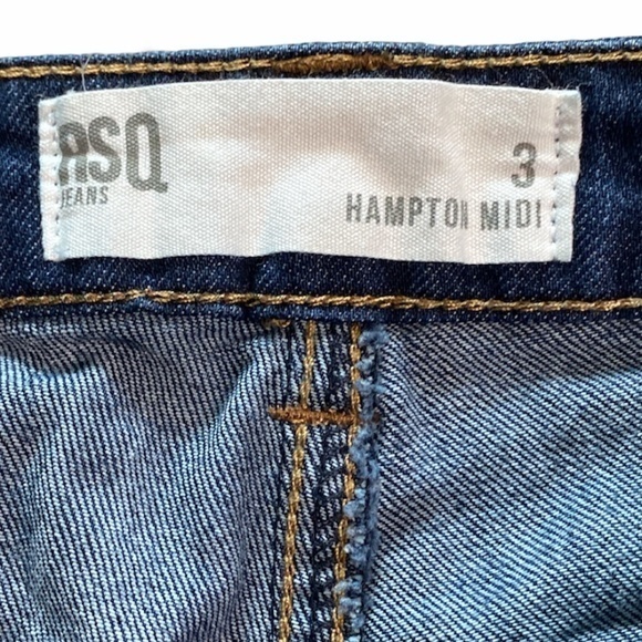 RSQ Jeans Hampton MIDI Jean Shorts Sz. 3 - Picture 5 of 5